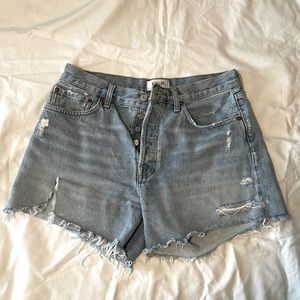Agolde Parker Long Short - distressed